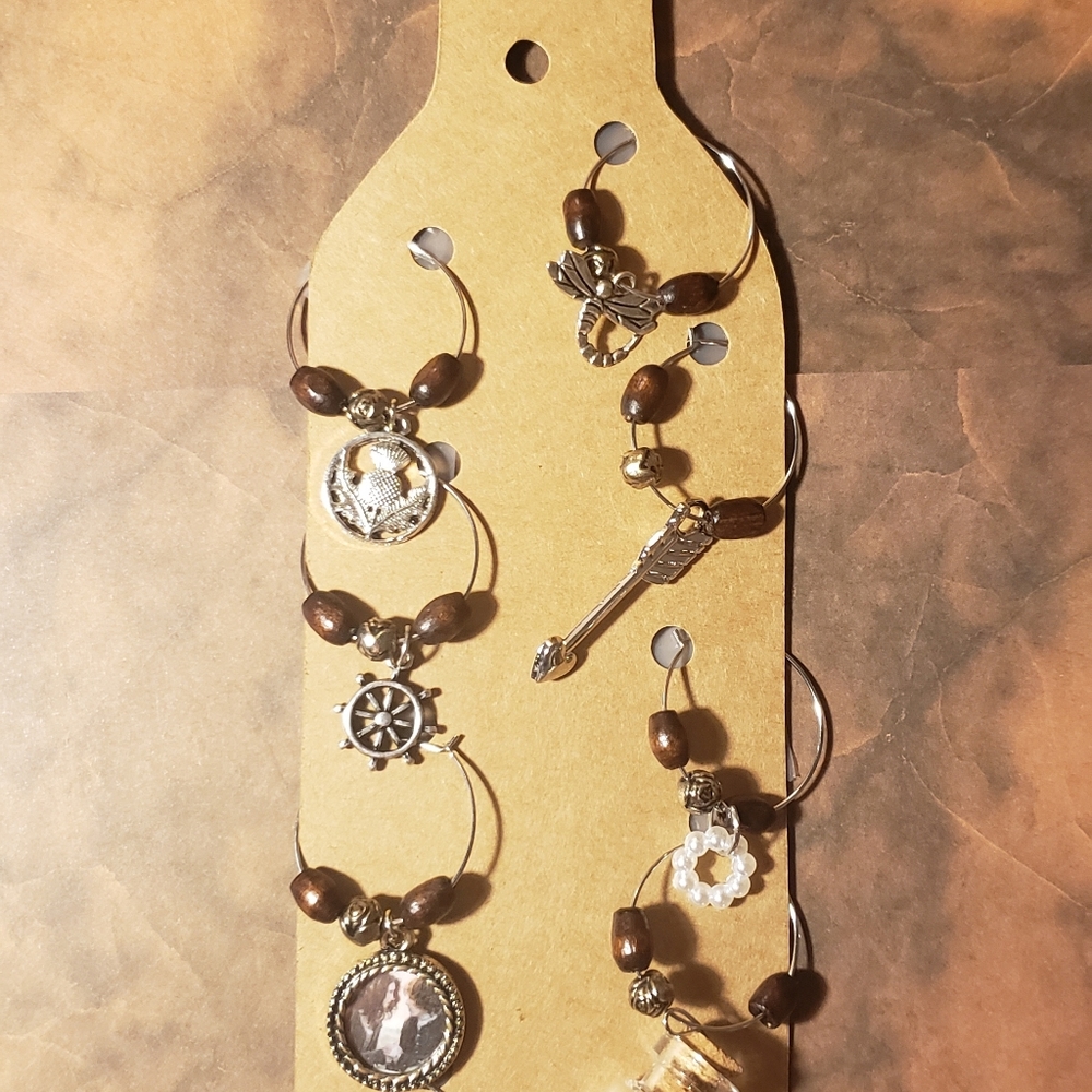 New Outlander inspired wine charms